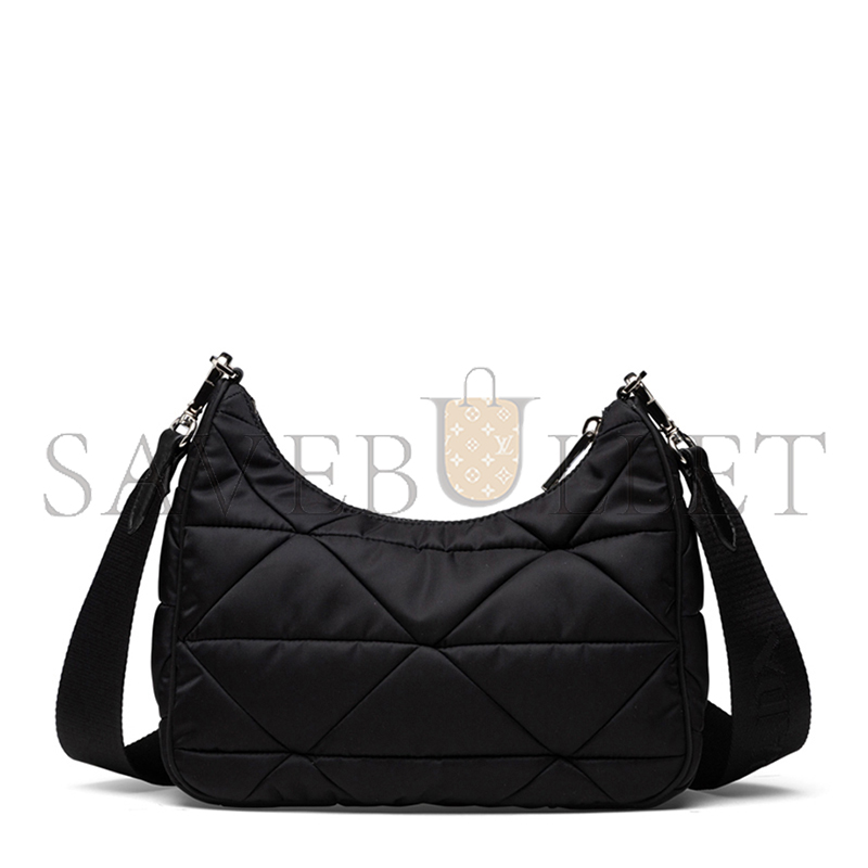 Pra*a padded re-nylon shoulder bag 1bc151 (24*17*7cm)